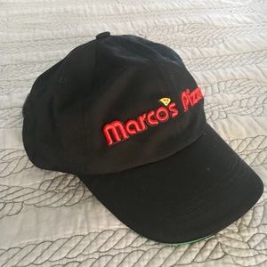black marcos baseball cap